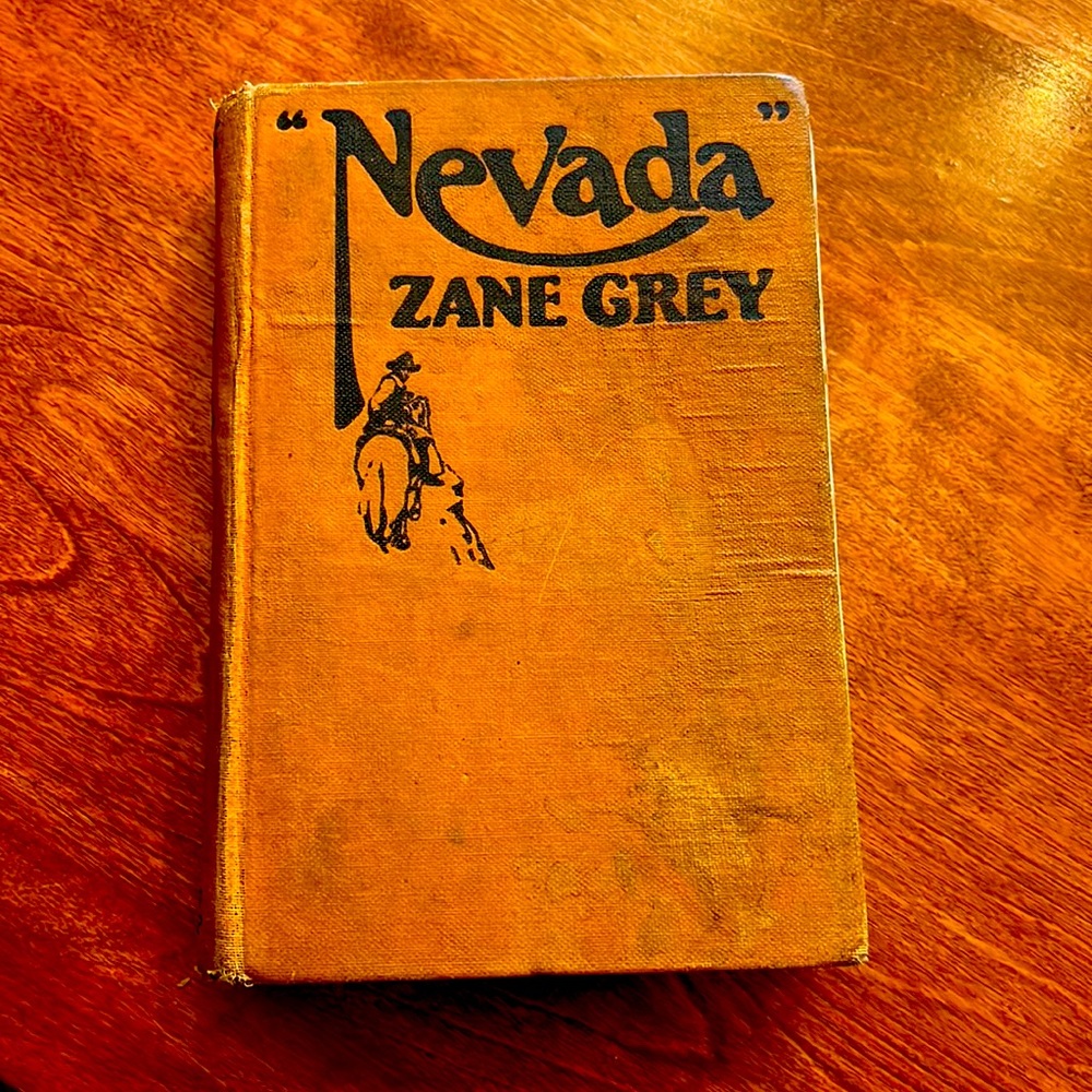 Antique Zane Gray Nevada 1928 copy